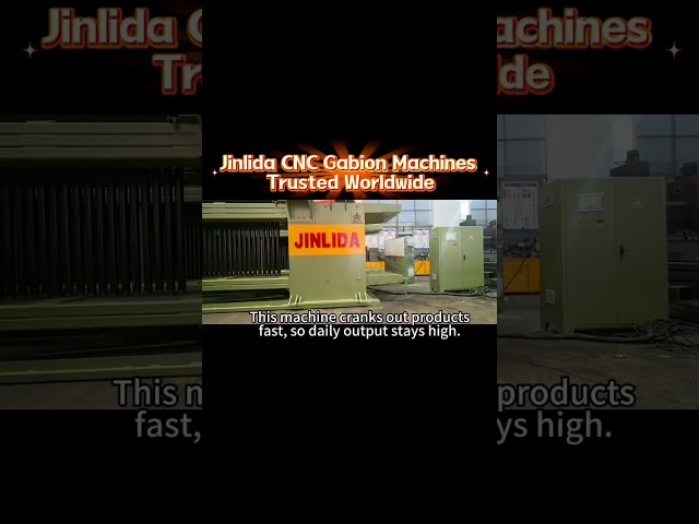 Two Mesh Sizes, One Smart Gabion Machine: Jinlida LNWL-6 Dual Mesh Revolution