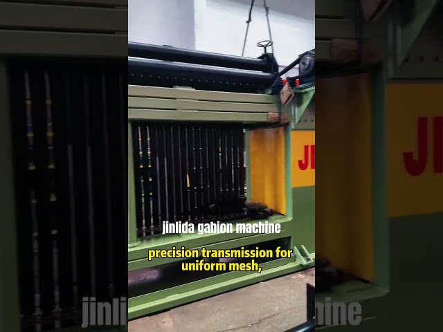 Jinlida Dual-Mesh Gabion Machine: Double Your Production with One Machine!