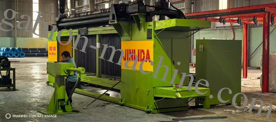 آلة صناديق الغابيون الثقيلة فائقة السرعة: حزمة سلكية هيكساجونال صناعية للهندسة المدنية