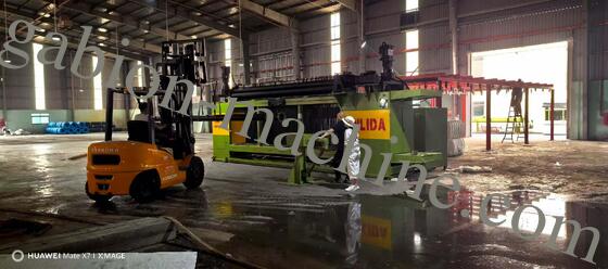 آلة صنع قفص الجابيون الأوتوماتيكية المتكاملة: خط تجميع صناعي لإنتاج سلال الجابيون بسرعة