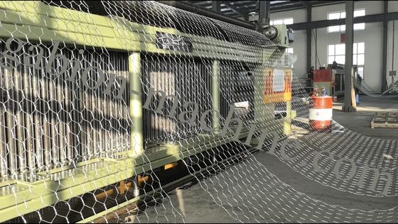 شراء آلة شبك سداسي مزدوج الالتواء بجهد 220/380 فولت وعرض نسج 5300 ملم وأبعاد 7200x1530x2560 ملم التصنيع عبر الإنترنت