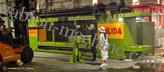 شراء آلة الشبكة الجابيونية CNC مع حجم الشبكة 60 × 80mm للإنتاج عالي السرعة باستخدام تكنولوجيا التحكم CNC التصنيع عبر الإنترنت