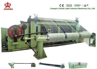 شراء 5000mm 30kw شبكة التراب آلة التحكم PLC 100 * 120mm شبكة سلكية سداسية التصنيع عبر الإنترنت
