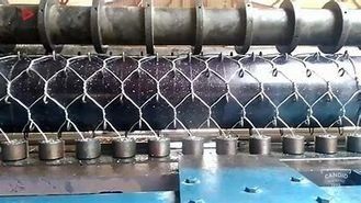 شراء Hillside Hexagonal Gi Wire Net ماكينة بموافقة CE التصنيع عبر الإنترنت