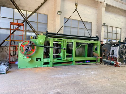 شراء 4300mm التلقائي آلة شبكة التراب 106 * 120mm شبكة سلكية حجر مربع قفص التصنيع عبر الإنترنت